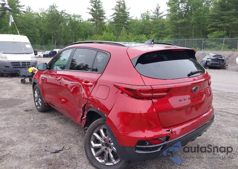2022 Kia Sportage Nightfall Edition from USA, damaged, VIN KNDP6CAC9N7028398